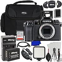 Ultimaxx Essential FUJIFILM X-S10 Mirrorless Camera Bundle (Black - Body Only) - Includes: 128GB Ultra Memory Card, 1x Replacement Battery, Ultra-Bright LED Light Kit w/Bracket & More (22pc Bundle)