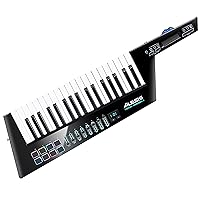 Alesis Vortex Wireless 2 - High-Performance USB MIDI Wireless Keytar Controller with Professional Software Suite Included,Black