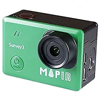 Survey3N NDVI Mapping Camera OCN Orange+Cyan+Near Infrared Filter 8.25mm f/3.0 No Distortion Narrow Angle GPS Touch Screen 2K 12MP HDMI WiFi PWM Trigger Drone Mount