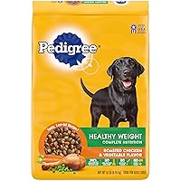 Healthy Weight Adult Dry Dog Food Roasted Chicken & Vegetable Flavor Dog Kibble, 14 lb. Bag