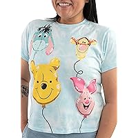 Loungefly Disney Winnie The Pooh and Friends Balloons Crop Tee