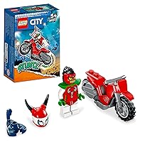 LEGO City Scorpion 60332 Stunt Bike, Toy, Vehicle, Glue, Boys, Girls, Ages 5 and Up
