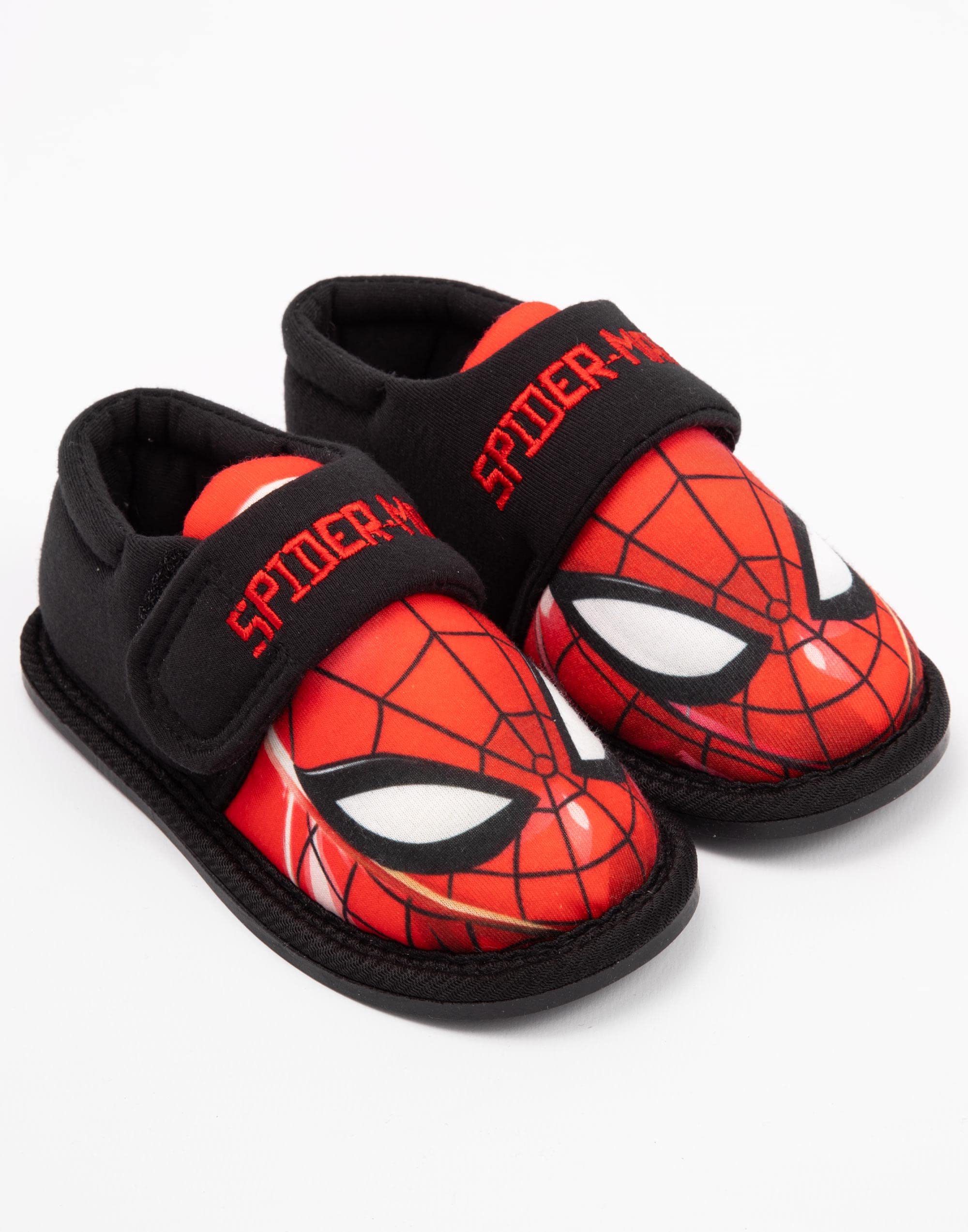 Marvel Spider-Man Slippers Boys Kids Superhero House Shoes Loafers