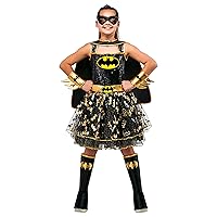 Rubie's Girl's DC Batgirl Tutu Dress with Cape and Mask