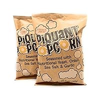 Piquant Popcorn Seasoned with Yeast, Onion, Sea Salt & Garlic by Trader Joes 5 oz (142 g) - Pack of 2