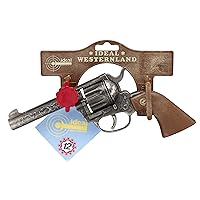Schrödel Super 88 Toy Gun 8 Shot Pistol Revolver Cowboy Carnival 