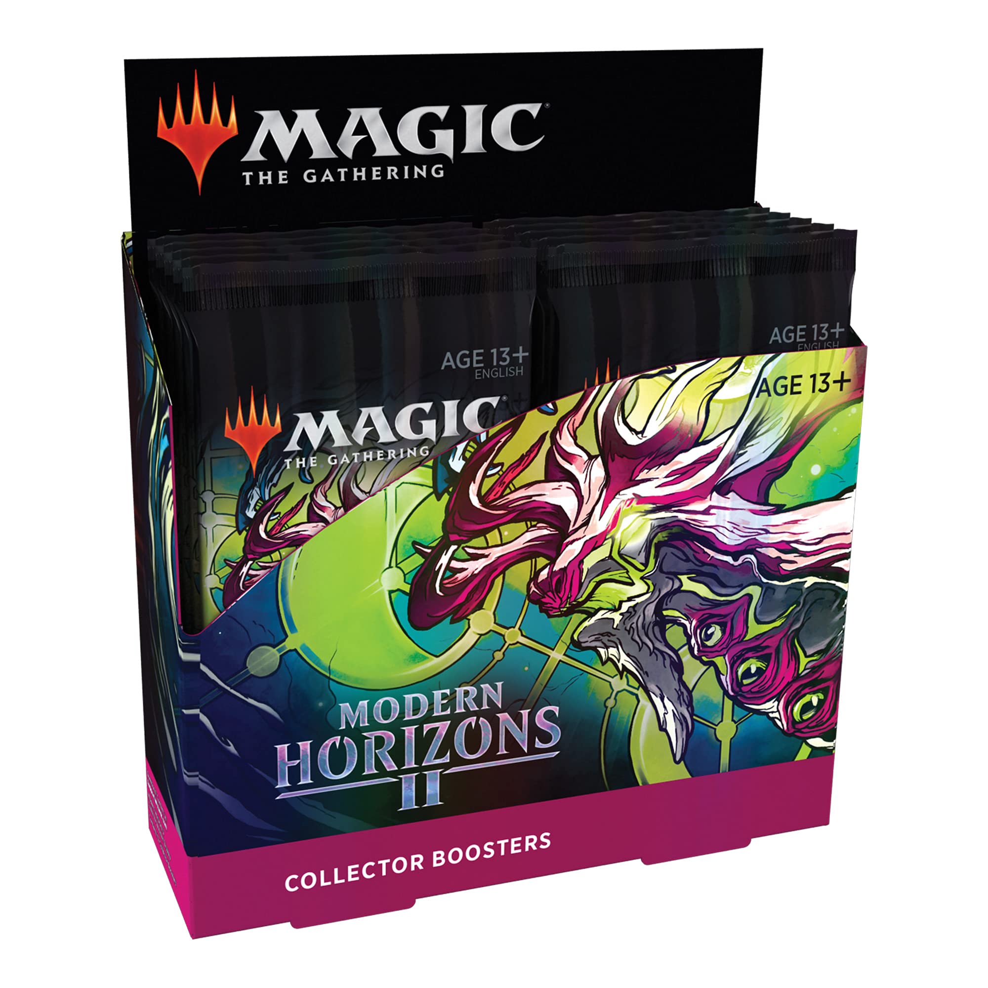 Magic The Gathering Modern Horizons 2 Collector Booster Box | 12 Packs (180 Magic Cards)