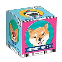 Mudpuppy Dog Portraits Mini Memory Match, Multicolor