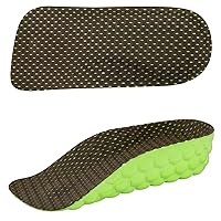 Comfortable Height Increase Insoles to Make You Taller for Men and Women with Foot Arch Support Shoe Heel Inserts Lifts