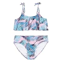 Hurley Girls' Flounce Bikini 2-Piece Swimsuit