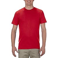 Apparel AAA Men's Ultimate Lightweight Ringspun T-Shirt, Red, Small