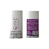 O.N.E. - Lavendar & Lemon - Organic Natural Edible Deodorants