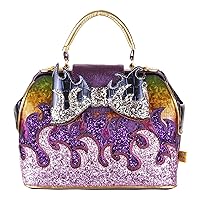 Irregular Choice Dragon's Den Handbag, Purple