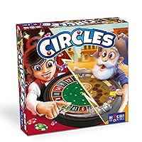 HUCH! Circles Everything Turns in a Circle! Great Family Game Two Games in One Skill is Required: Aims Accurately! Cool Mechanism for 2-5 Players from 7 Years