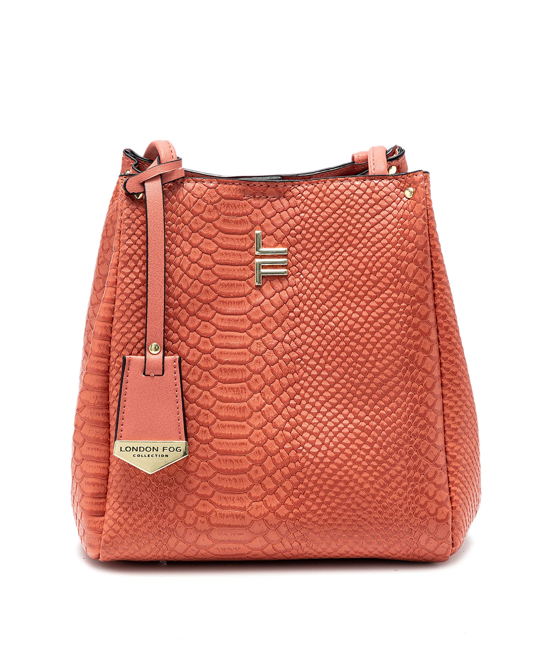 LONDON FOG COCO Shoulder Bag for Women, Vegan Leather Handbags