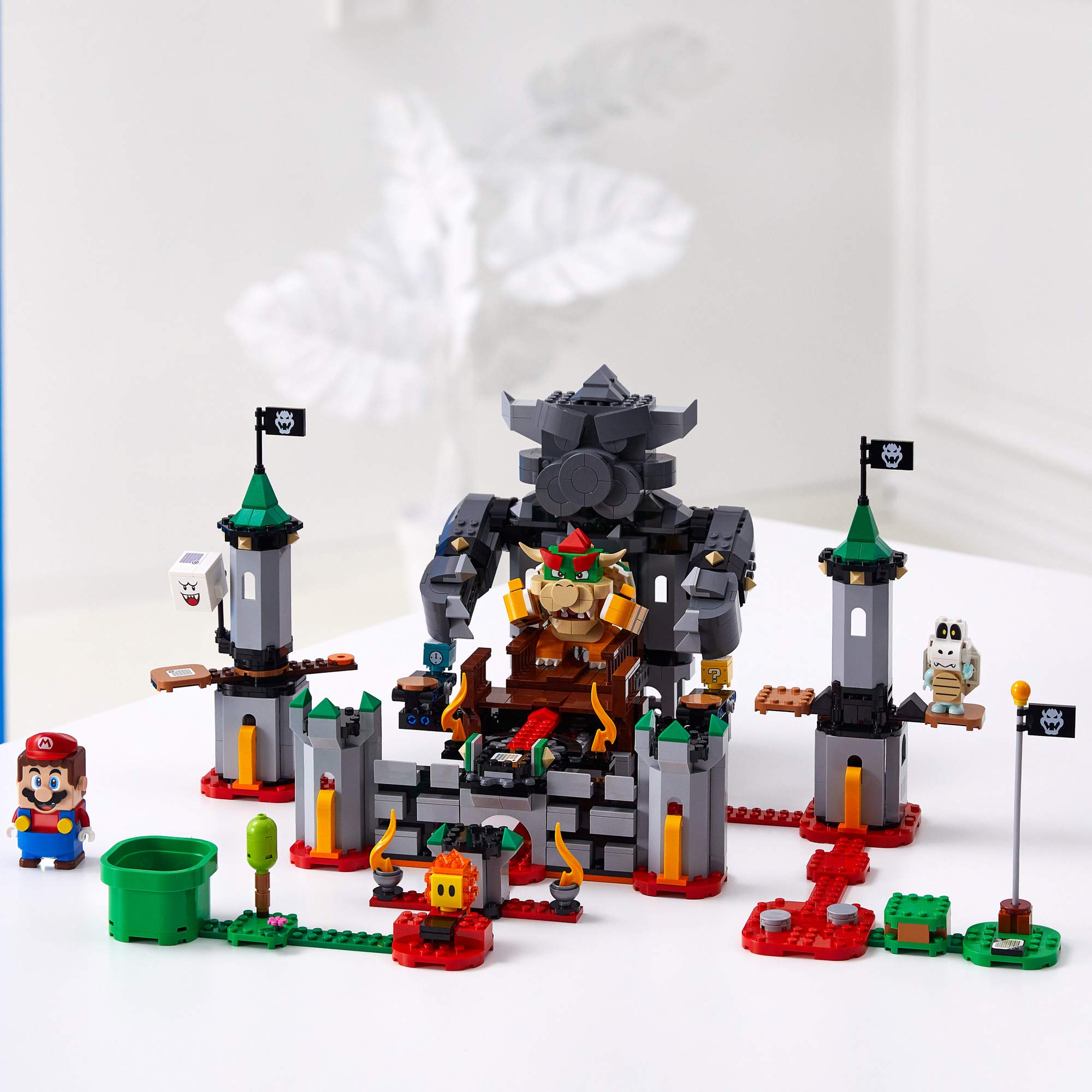 LEGO Super Mario Bowser's Castle Boss Battle Expansion Set 71369 Building Kit; Collectible Toy for Kids to Customize Their Super Mario Starter Course (71360) Playset (1,010 Pieces)
