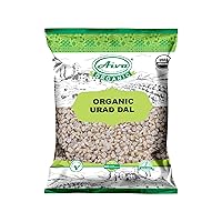 AIVA ORGANIC URAD DAL (Matpe Bean Split) - USDA Certified 4 LB