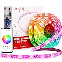 Smart Wi-Fi LED Multicolor Light Strip, 10M (32.8ft), No Hub Required, Works with Alexa & Google Assistant, RGBW, High Brightness, 2700 Lumens, Adjustable Length, 25,000 Hours Life for Home