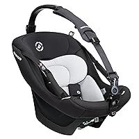 Maxi-Cosi Coral XP Infant Car Seat, Revolutionary 3-Piece Modular Nesting System for a More Comfortable, Intimate & Lightweight Carry, Essential Black II