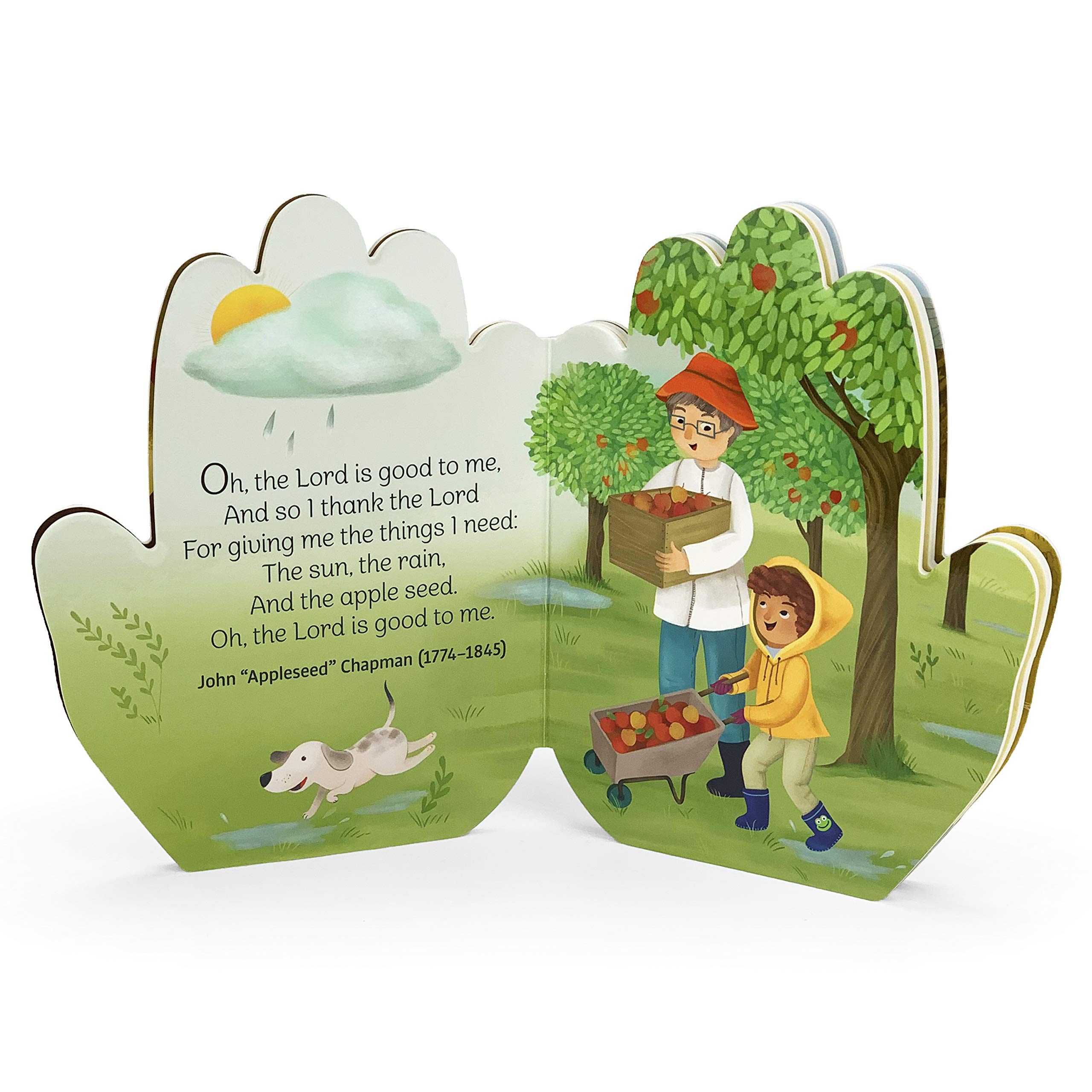 God is Good Praying Hands Board Book - Gift for Easter, Christmas, Communions, Birthdays, and more! Ages 1-5 (Little Sunbeams)