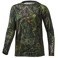Nomad Kids' Pursuit Camo Long Sleeve Hunting Shirt W/Sun Protection