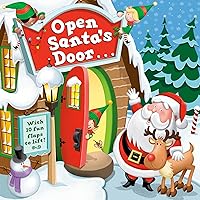 Open Santa's Door: A Christmas Lift-the-Flap Book