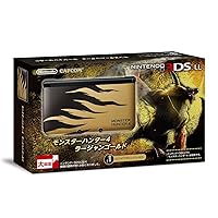 Nintendo 3DS LL Monster Hunter 4 Gold Rajan