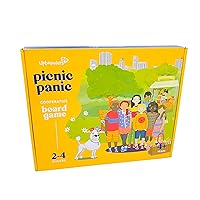 Picnic Panic Board Game for Kids 4-6, Super Easy to Learn Cooperative Game About a Fun Cookout for Preschool Boys Girls (Eco-Friendly)