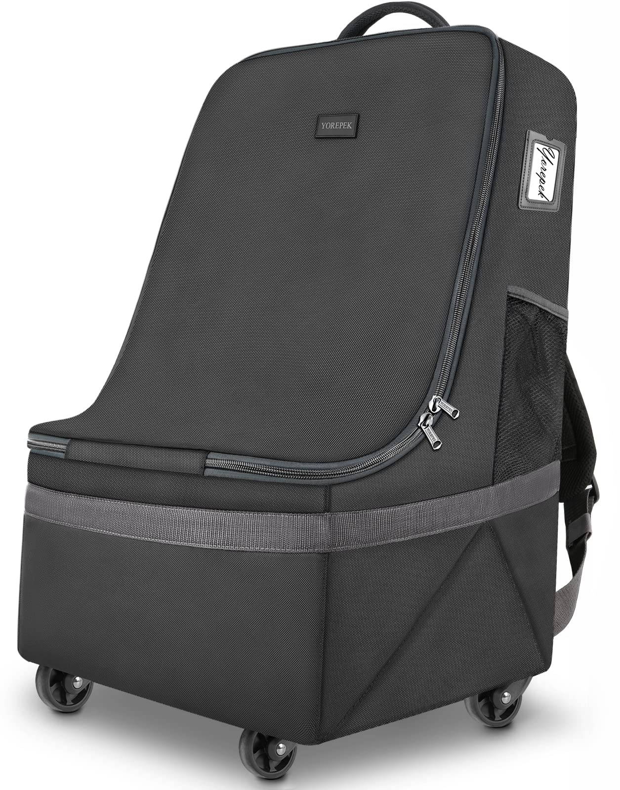 J L Childress Ultimate Car Seat Padded Travel Bag - Black unisex (bambini)