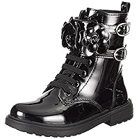 GEOX Eclair 16 Ankle Boots, Girls, Big Kid, Black, Size 2