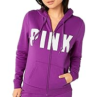 Victoria's Secret PINK Fleece Zip Up Perfect Hoodie (XS-XXL)