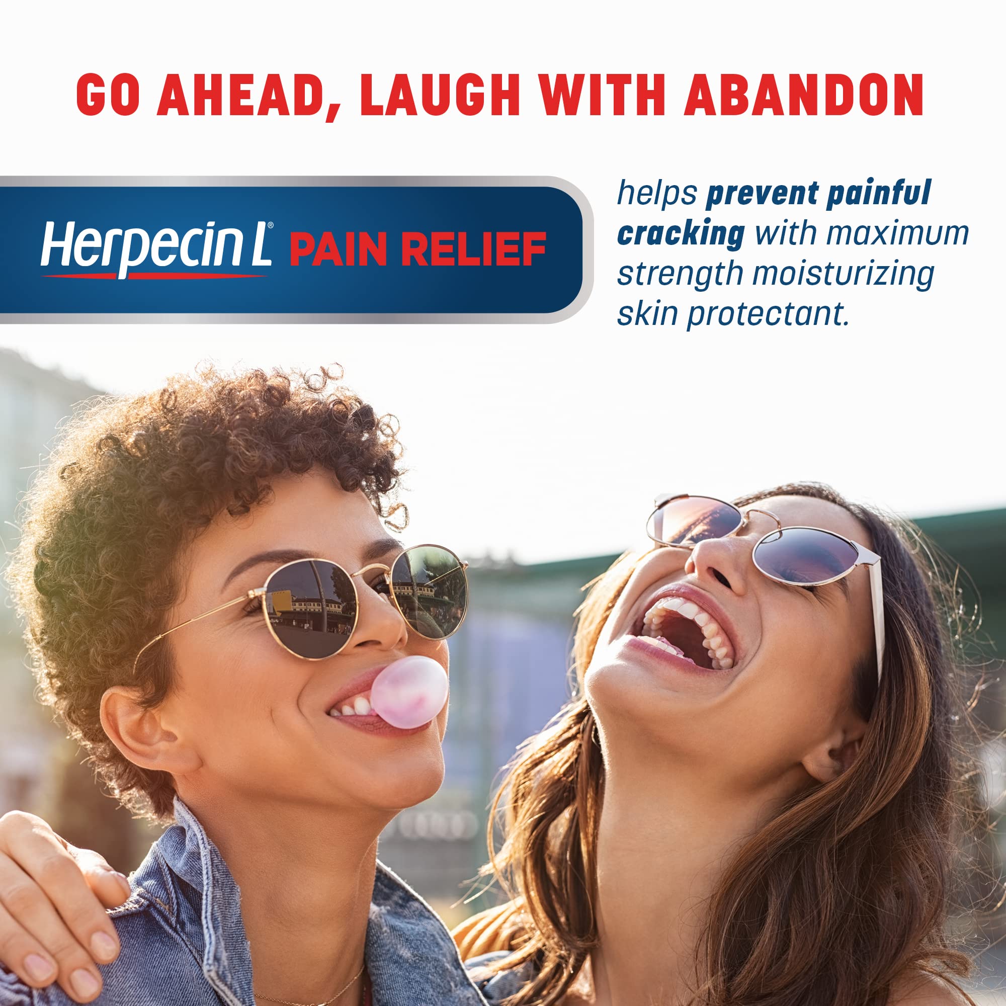 Herpecin-L Pain Relief Triple Action with Lidocaine Cold Sore and Fever Blister Treatment, 0.15 oz