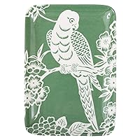 Aviary Parrot Dish Appetizer Plate, small, Multi