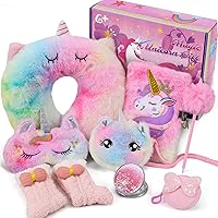 GC Unicorn Gifts for Girls Aged 3 4 5 6 7 8, Toy Plush Unicorn Stuffed  Animals with Blanket & Bag, Pet Unicorn with Purse, Birthday Unicorn Toys  for