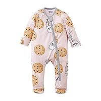 Mud Pie Baby Girl Food Footed Sleeper