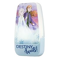 45670 Princess LED Color-Changing Tabletop Lamp Frozen Night Light, 1 Pack, Anna and Elsa Contempo