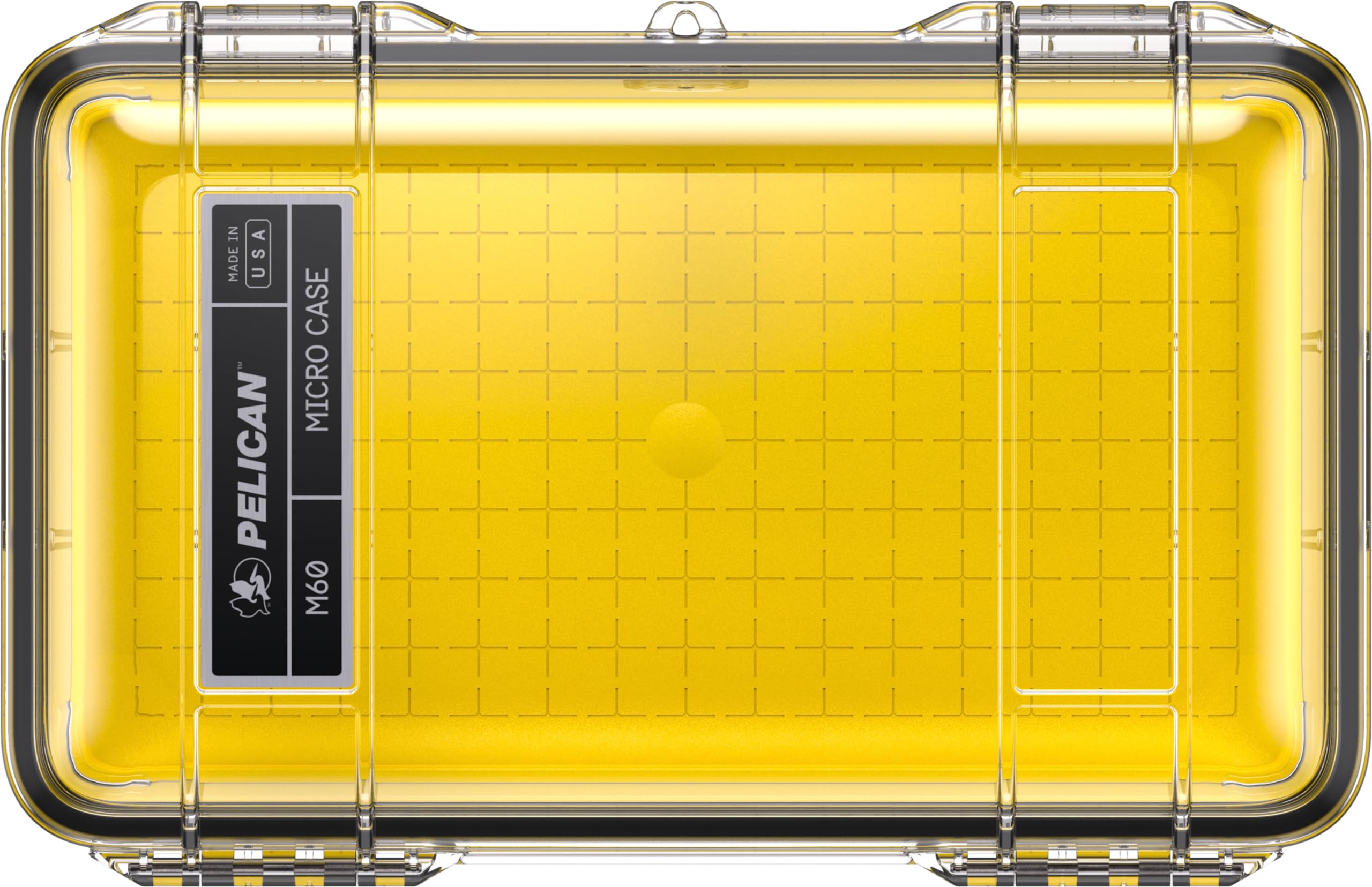 Pelican M60 Micro Case (Yellow/Clear)