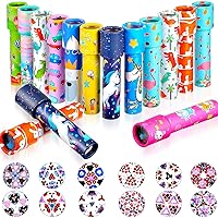 15 Pcs Classic Kaleidoscopes Kids Birthday Party Favor Old Fashioned Vintage Educational Toys Stocking Stuffers Goodie Bag Fillers for Classroom School Return Gifts Carnival Prizes (Lovely Style)