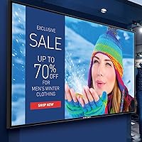 New 100 Inch Big LCD Panel UHD 4K Digital Signage Displays; TS100DS, Captivating Ultra HD, 4 Times The Resolution of Full HD, 3840x 2160 Resolution, Pixel by Pixel