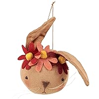 Primitives by Kathy Flower Bunny Ornament