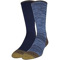 GOLDTOE Men's Boot Socks, 2-Pairs