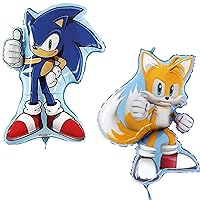 Toyland® Pack Of 2 - Sonic Foil Balloon Pack - 1 x 29
