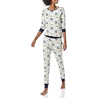 Amazon Essentials Disney | Marvel | Star Wars Women's Snug-Fit Cotton Pajama Sleepwear Sets