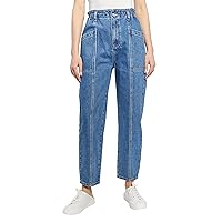 O A T NEW YORK Women's Luxury Clothins Basic High Rise Denim Jeans with Five Pockets, Comfortable & Stylish Pants