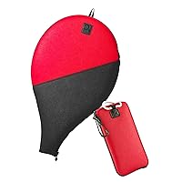 Tennis Racket Head Sleeve Cover and Phone Pouch Bundle