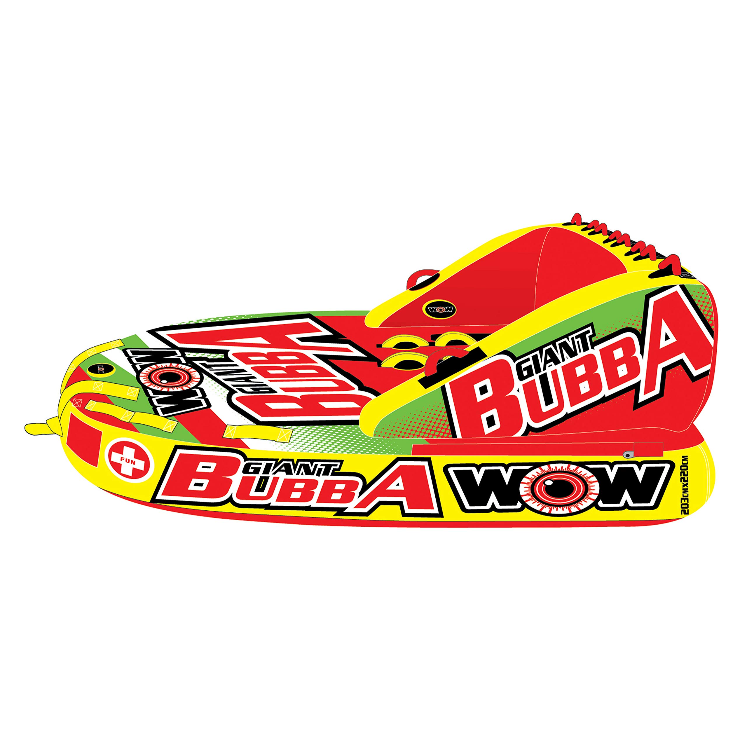Wow Giant Bubba Towable Tube for Boating 1-4 Persons