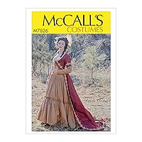 McCall's Patterns McCall's Women's Victorian Dress Costume Sewing Pattern by Angela Clayton, Sizes 14-22