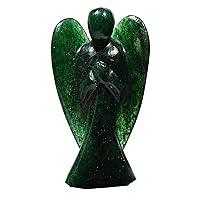 Angel - Green Jade Size - 3 inch Natural Healing Crystal Reiki Chakra Stone