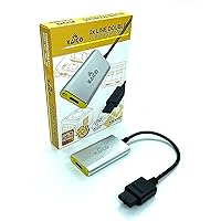 Kaico Nintendo 64 HDMI Adapter, N64 to hdmi for Nintendo 64 Super Nintendo, Super Famicom and Gamecube - Supports 2X Line-Doubling - A Simple Plug & Play for Nintendo 64, GC and SNES HDMI Adapter