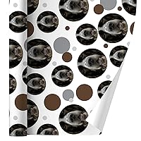 GRAPHICS & MORE English Springer Spaniel Dog Face Closeup Gift Wrap Wrapping Paper Roll